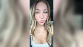 Anya Lacey Pleasures Herself With A Vibrating Toy In Her Vehicle