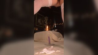 Bigtittygothegg Thong Aside Rides Dildo In Pussy Onlyfans
