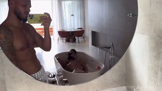 Mymy Ibn And Carla Talon VIP Enjoy A Steamy Bath Threesome