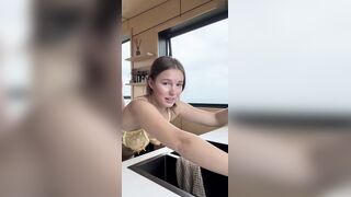 Ella Alexandra Gets Ravaged By Her Boyfriend In The Kitchen