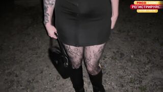 Asya Klymclovins Rides Cock Under The Stars
