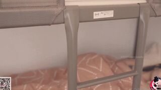 June Liu And Bunnybrownie Share Steamy Bunk Bed Passion