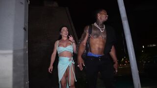 Luiza Marcato Fucks Jesus Reyes In Public Park